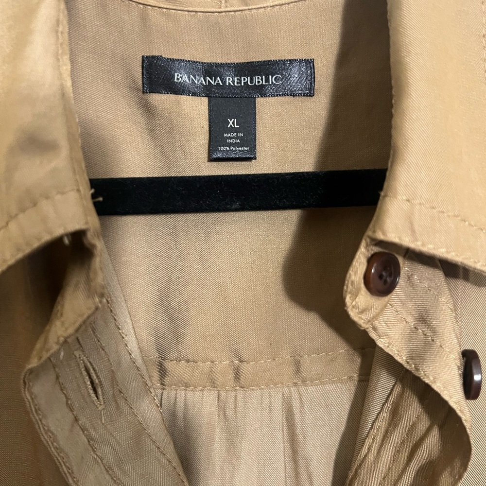 Banana Republic Light Brown Button-Up Shirt